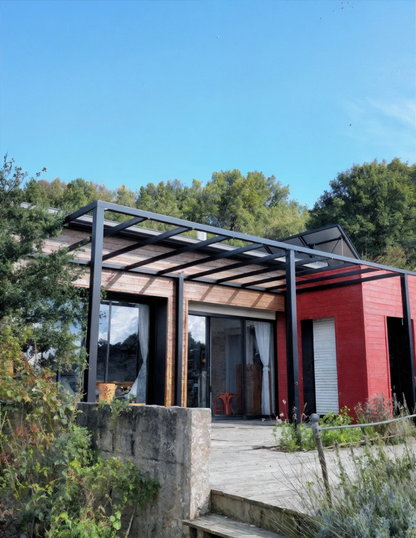 Sfcm Roussel Metallerie Rennes Conception Et Fabrication De Pergolas